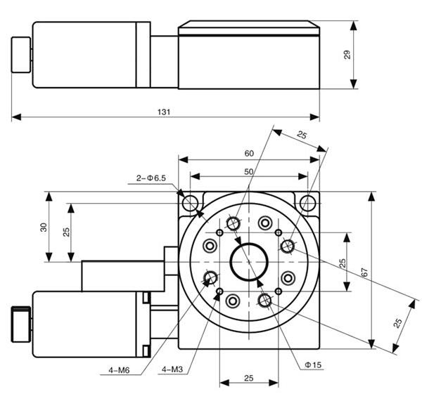 PX110-60K 電控旋轉(zhuǎn)臺(tái)