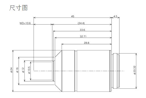 奧林巴斯物鏡 平場消色差透鏡 MPLN