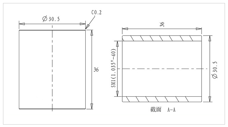 母轉(zhuǎn)母套筒透鏡延長管籠式遮光筒30mm鏡筒