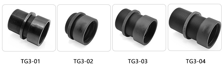 可調套管1英寸透鏡套管螺紋旋轉套管光學調節(jié)安裝筒