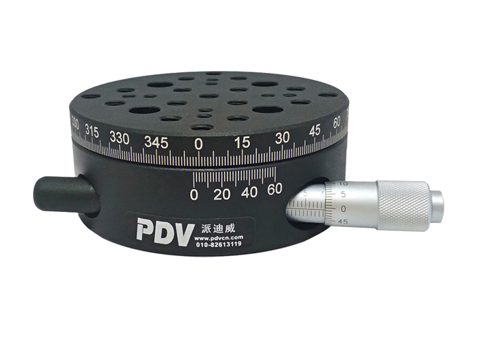 PT-SD206 精密型手動(dòng)旋轉(zhuǎn)臺(tái) 分厘卡 360度旋轉(zhuǎn)精密位移臺(tái) 角度調(diào)