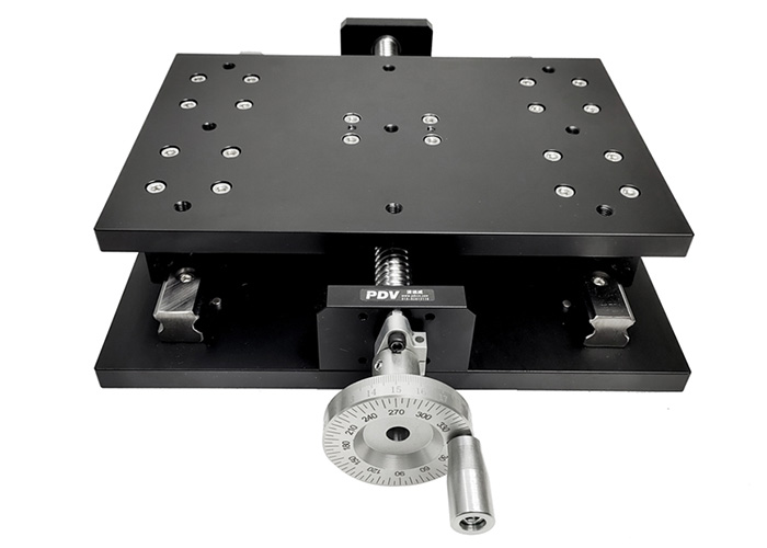 PT300 手動平移臺大臺面承載大100公斤位移臺手搖滑臺