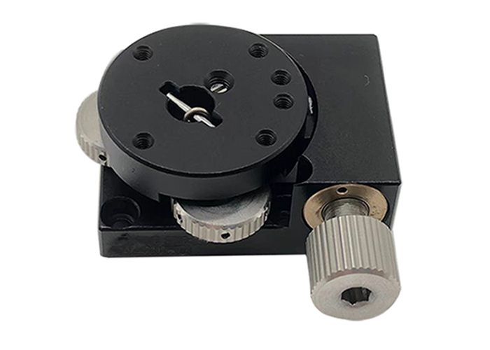 一體式擺動旋轉(zhuǎn)平臺精密位移手動微調(diào)光學(xué)位移滑臺PT-SR25