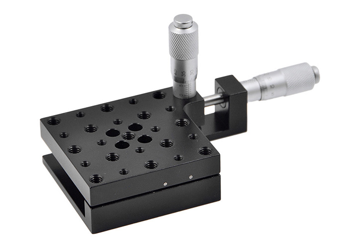 XY軸俯仰偏轉(zhuǎn)臺(tái) 手動(dòng)微調(diào)二維傾斜旋轉(zhuǎn)臺(tái) PT-QX10